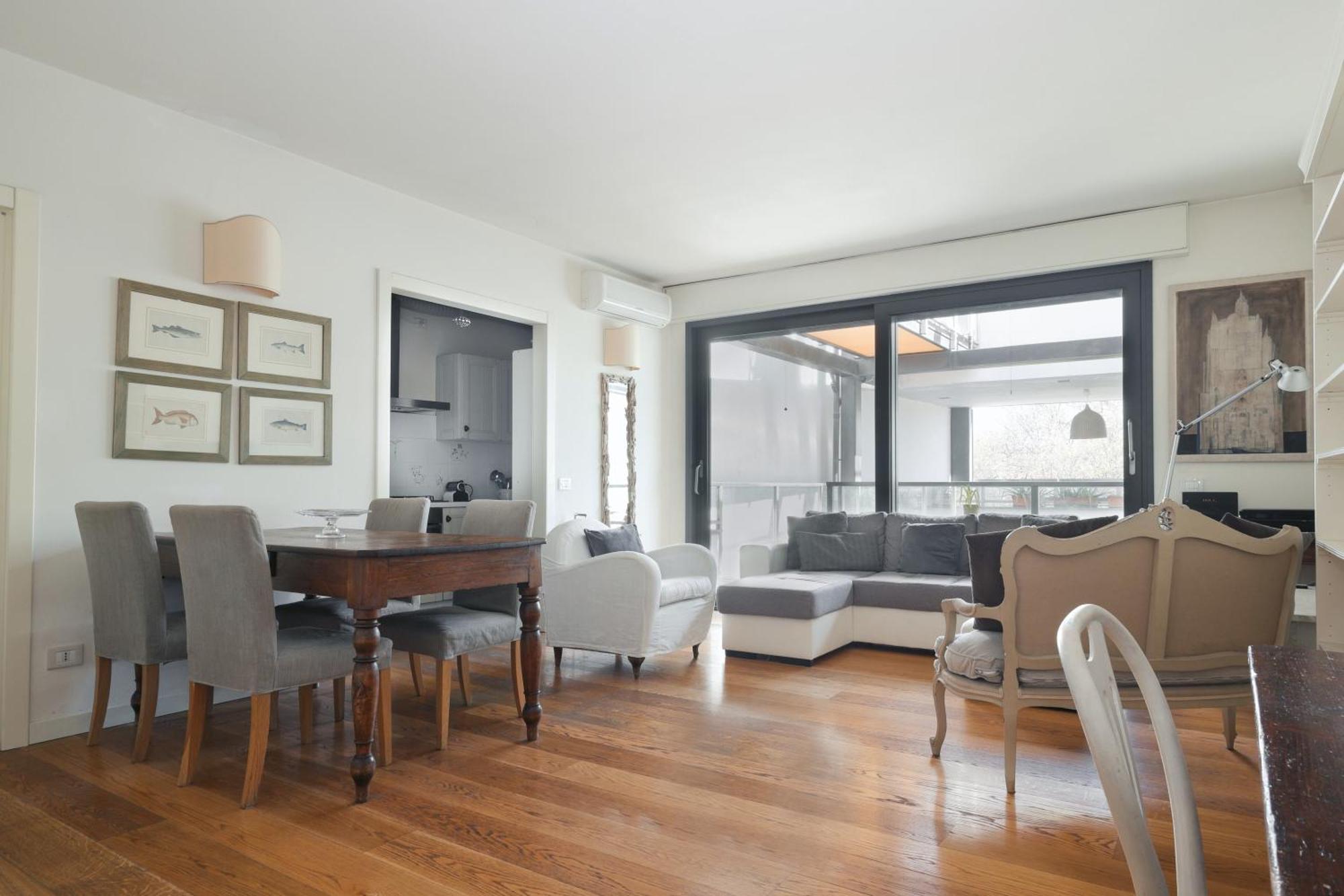 Joivy Delightful Family Flat With Terrace Apartment มิลาน ภายนอก รูปภาพ
